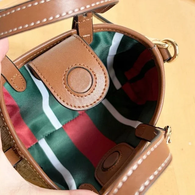 Gucci Handbags 85491 mini monogram handbag with detachable shoulder strap product detail image 11