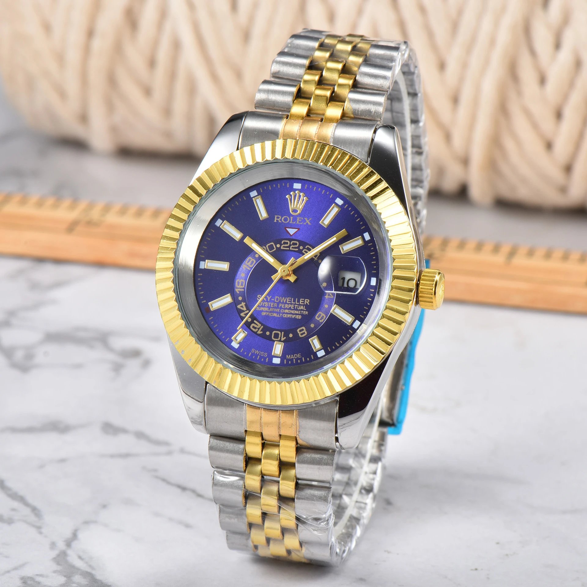 Rolex Watches Sky-Dweller Quartz Watch with Date Window image 3