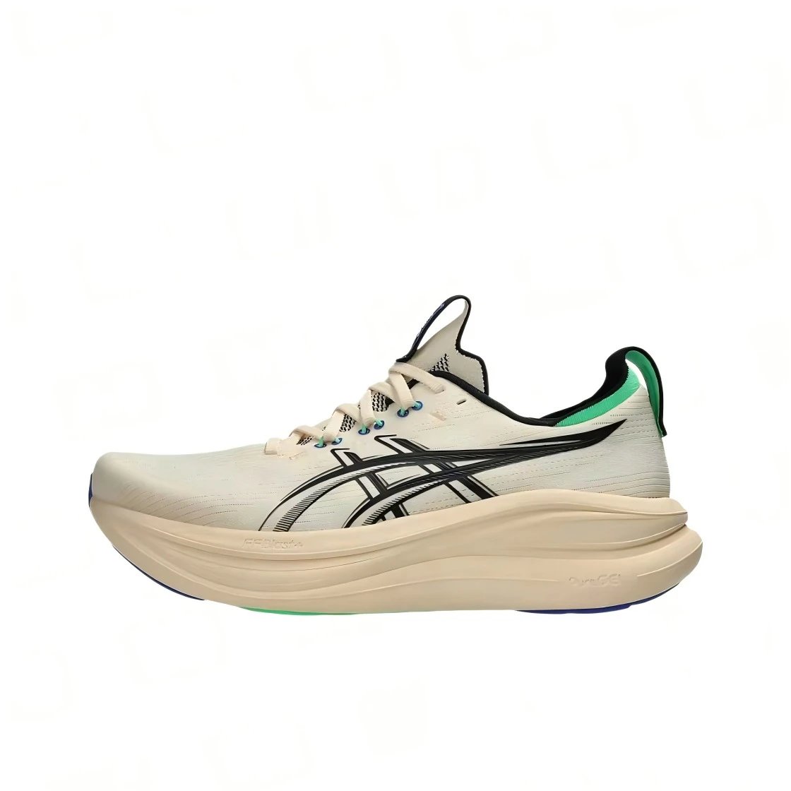 ASICS Sneakers GEL-NIMBUS 28 — Men's Khaki Green Shoes
