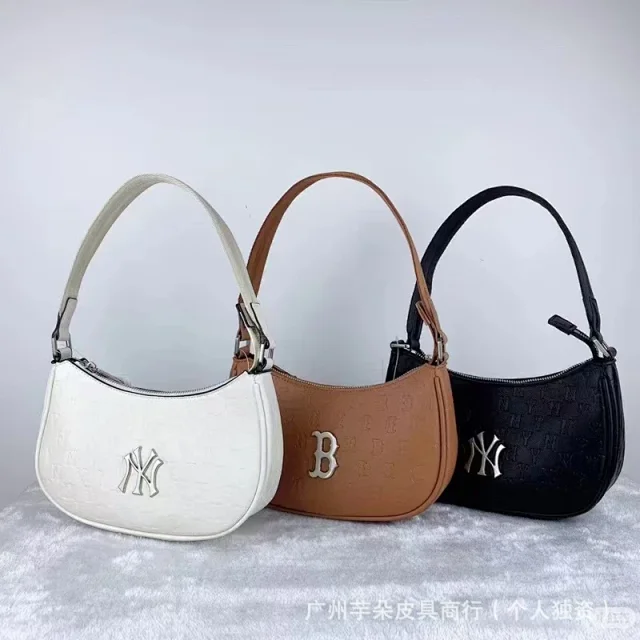 MLB Shoulder Bags NY Monogram Embossed Bag product detail image 14