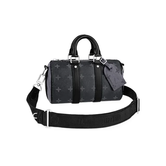 Unbranded Shoulder Bags Mini duffel bag with monogram print and detachable strap product detail image 44