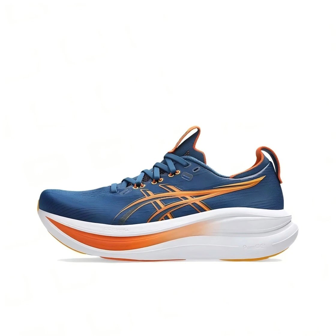 ASICS Sneakers GEL-NIMBUS 28 — Blue Orange Men's Shoes