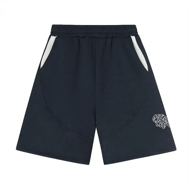 Mertra Shorts Contrast-Trim Embroidered Logo product detail image 8