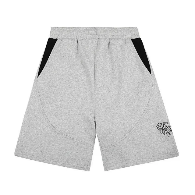 Mertra Shorts Contrast-Trim Embroidered Logo product detail image 12