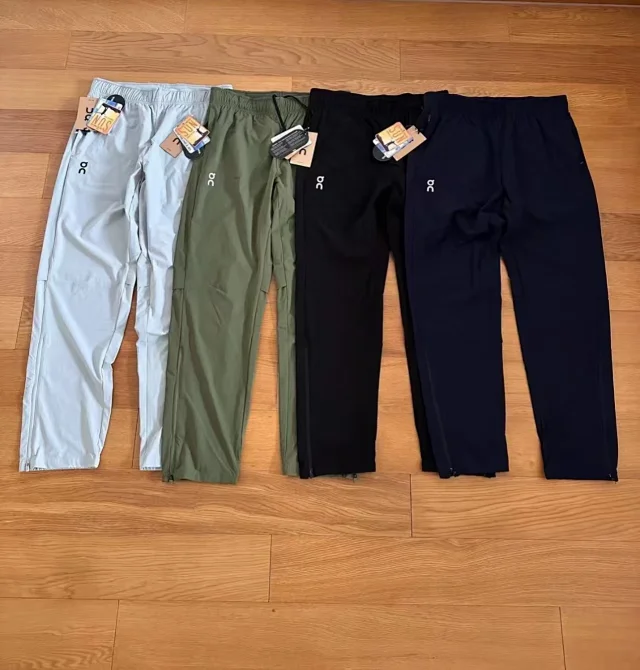 On Trousers Tapered Running Pants with Zipped Ankle Cuffs product detail image 6