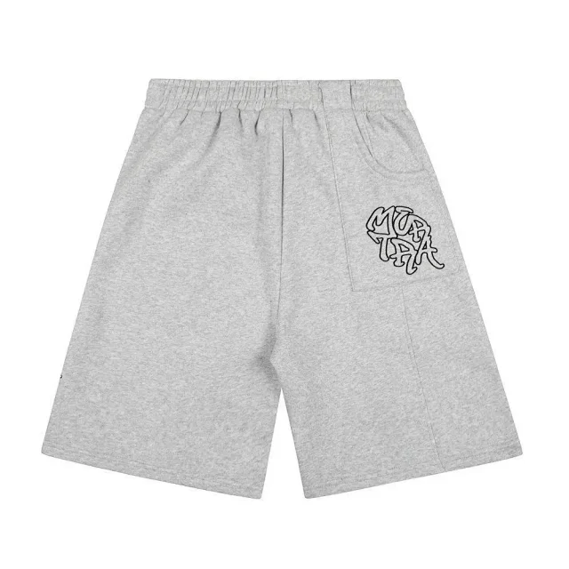 Mertra Shorts Contrast-Trim Embroidered Logo product detail image 11