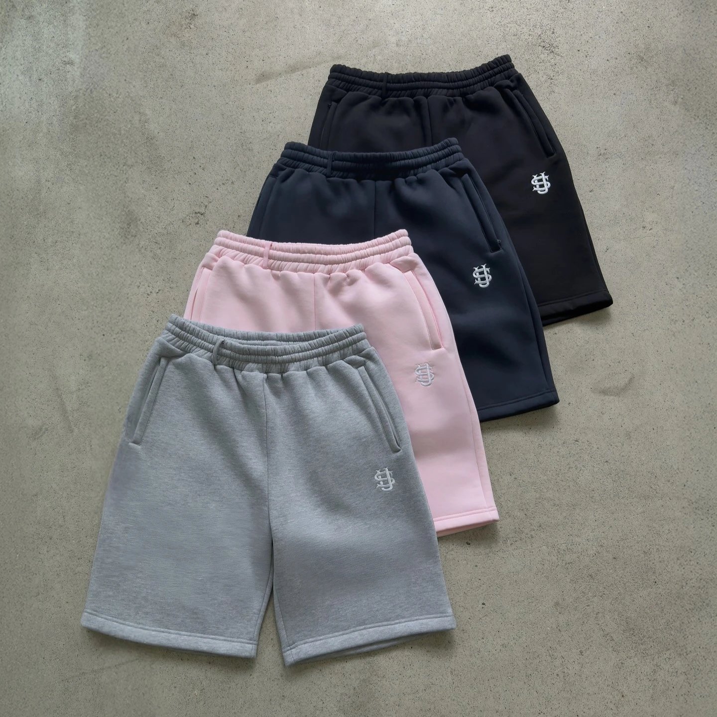 Unbranded Shorts Elastic-Waist Embroidered Logo image 3