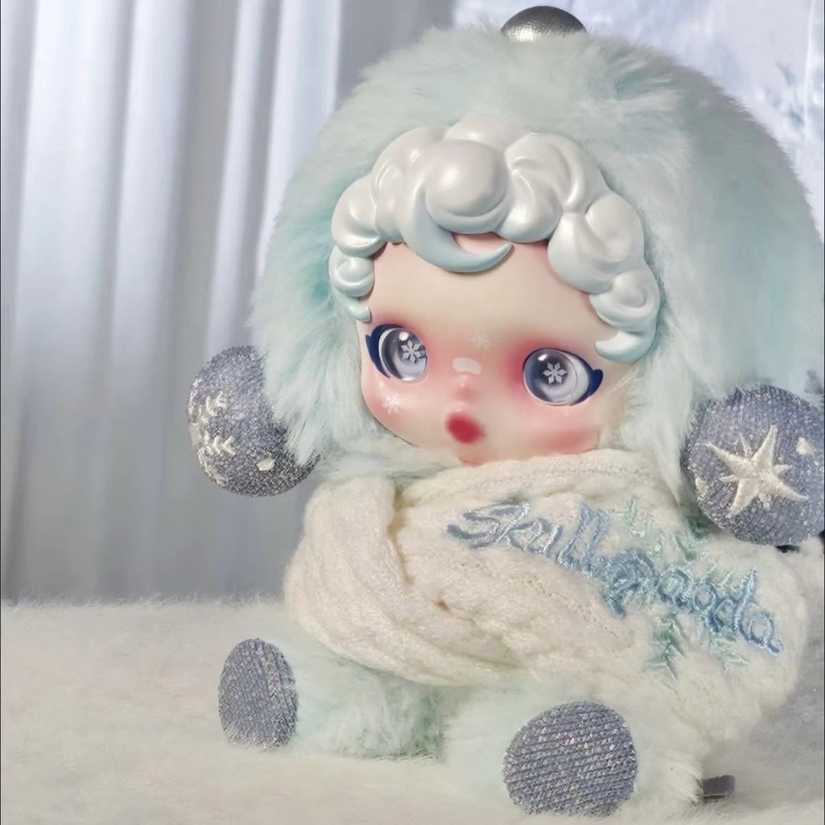 POP MART Uncategorized SKULLPANDA Winter Symphony Plush Doll — Kaixue Song