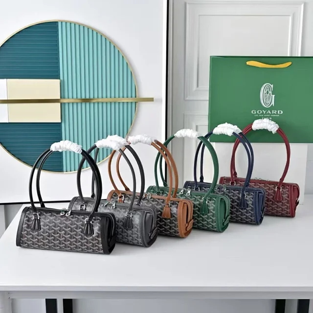 Goyard Shoulder Bags Monogram Canvas Baguette Bag with Long Handles product detail image 1