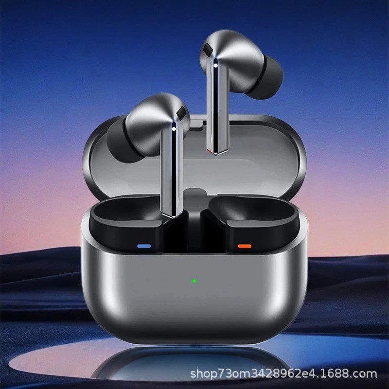 Unbranded Headphones Wireless in-ear earbuds with charging case — Black [in-ear Galaxy Buds 3 Pro】