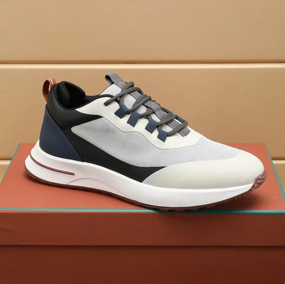 Unbranded Sneakers Mesh Lace-Up with Thick Sole — 6