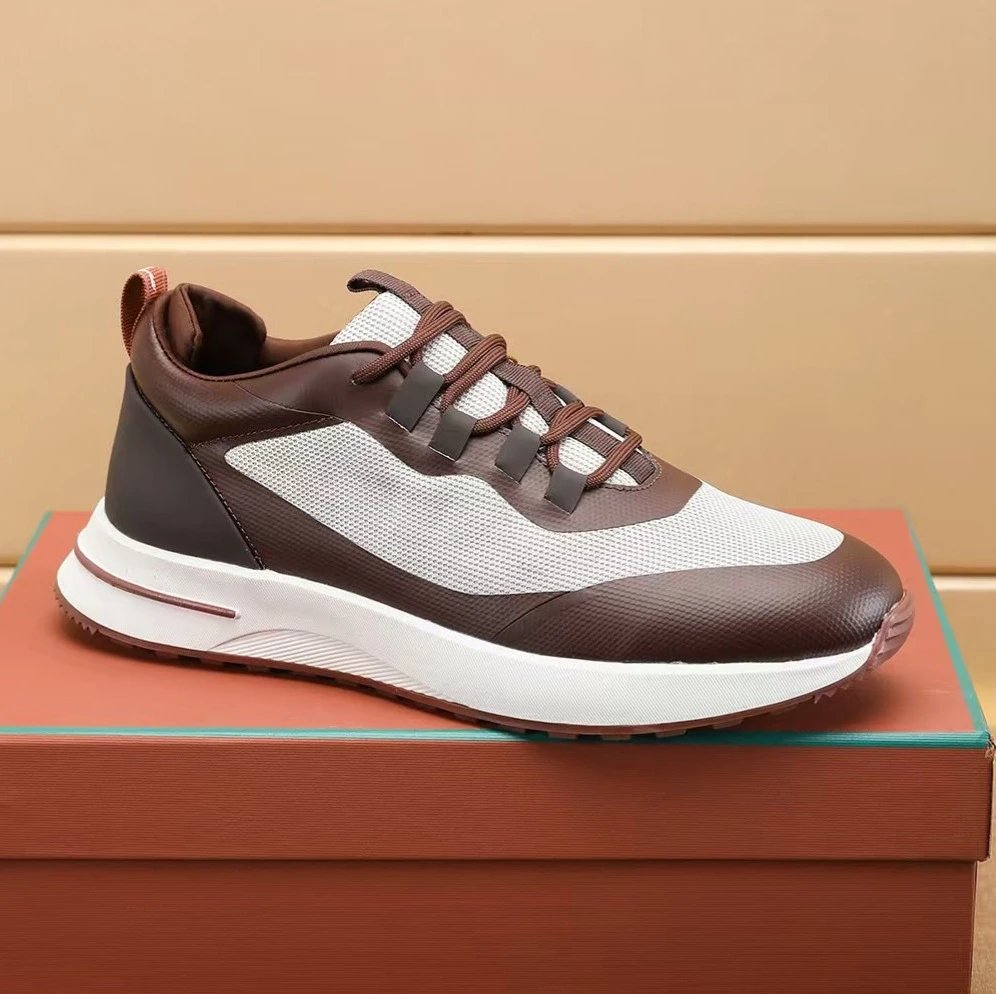 Unbranded Sneakers Mesh Lace-Up with Thick Sole — 9