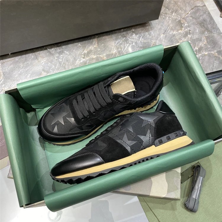 Unbranded Sneakers Low-Top Camouflage Studded — 21