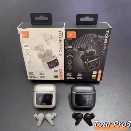 JBL Headphones Tour Pro 3 True Wireless Earbuds with Display Charging Case image 2