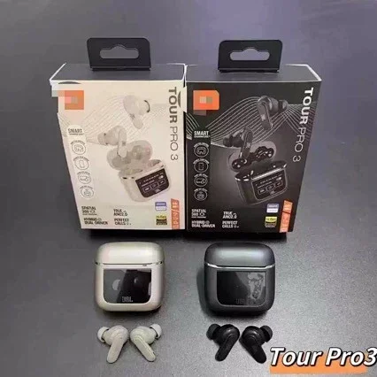 JBL Headphones Tour Pro 3 True Wireless Earbuds with Display Charging Case product detail image 2