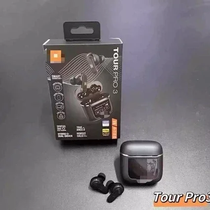 JBL Headphones Tour Pro 3 True Wireless Earbuds with Display Charging Case product detail image 5