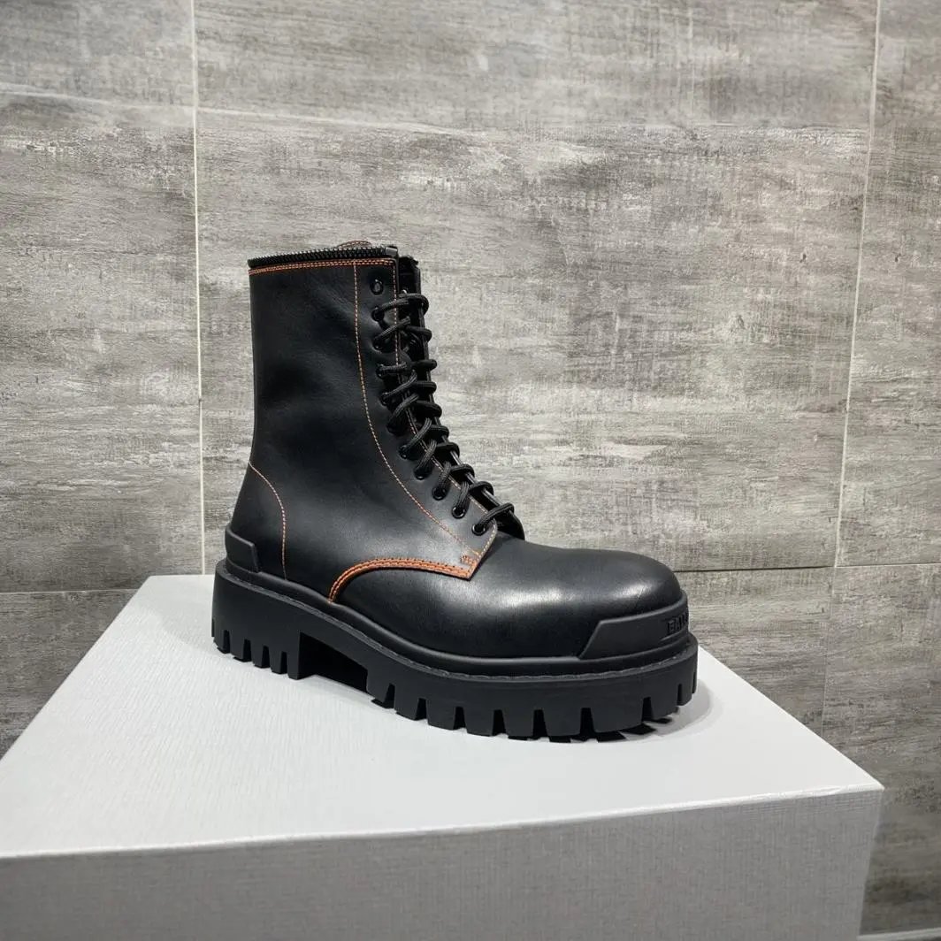 Unbranded Boots Lace-Up Ankle with Lug Soles image 4