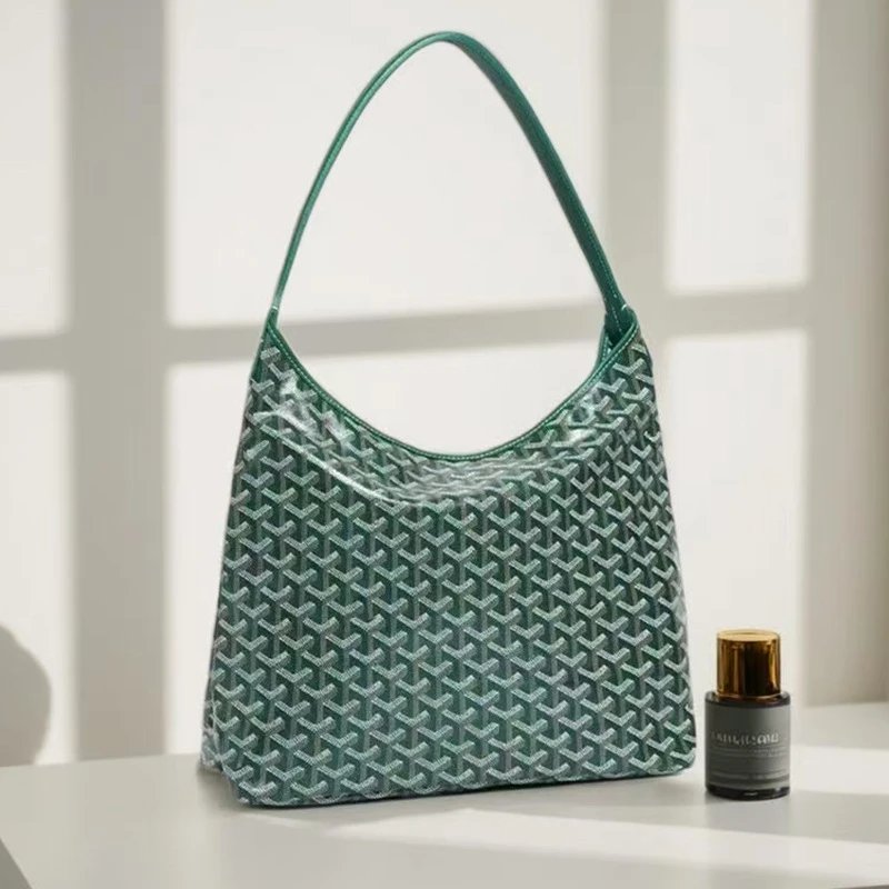 Goyard Shoulder Bags Goyardine hobo bag — High quality large hobo Green