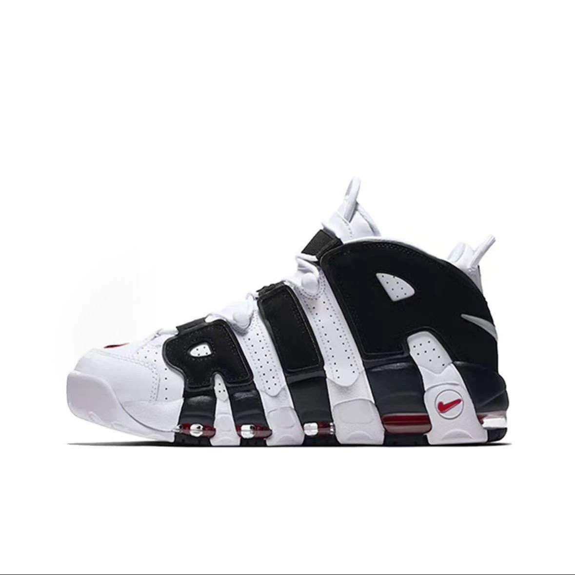 Nike Sneakers Air More Uptempo — Black and white