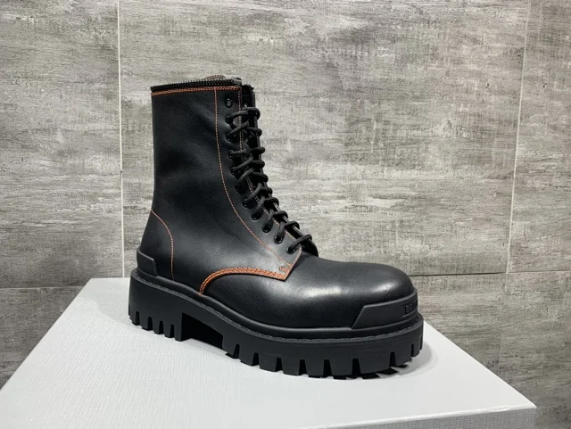 Unbranded Boots Lace-Up Ankle with Lug Soles product detail image 4