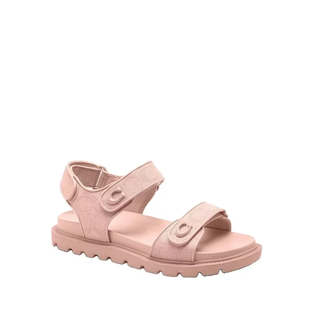 Coach Slippers Logo-pattern slide with lug sole product detail image 23