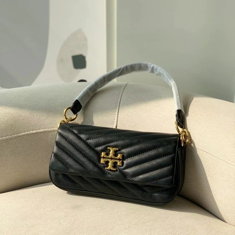 Tory Burch Shoulder Bags Kira Quilted Baguette image 4