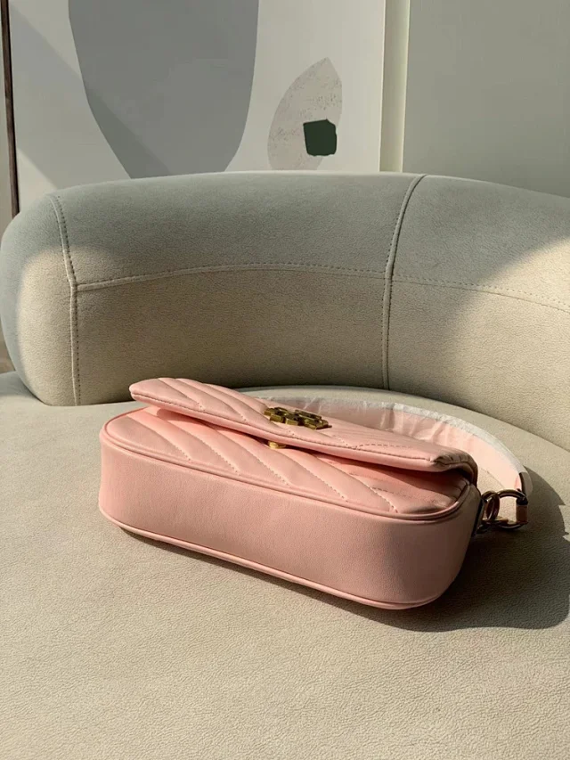 Tory Burch Shoulder Bags Kira Quilted Baguette product detail image 26