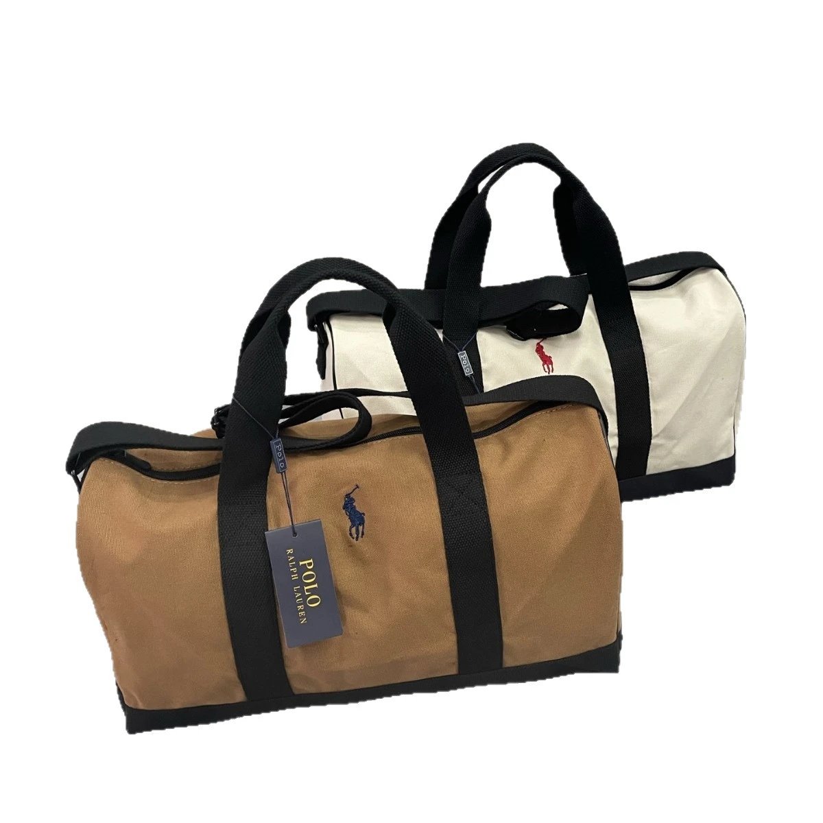 Polo Ralph Lauren Travel Bags Canvas duffel bag with shoulder strap image 5