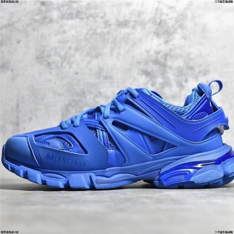 Balenciaga Sneakers Track 3.0 LED — (Correct letter) Blue