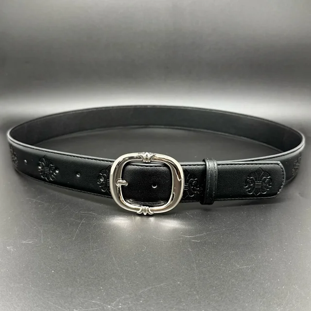 Unbranded Belts Embossed Cross Pattern with Ornamental Buckle product detail image 8