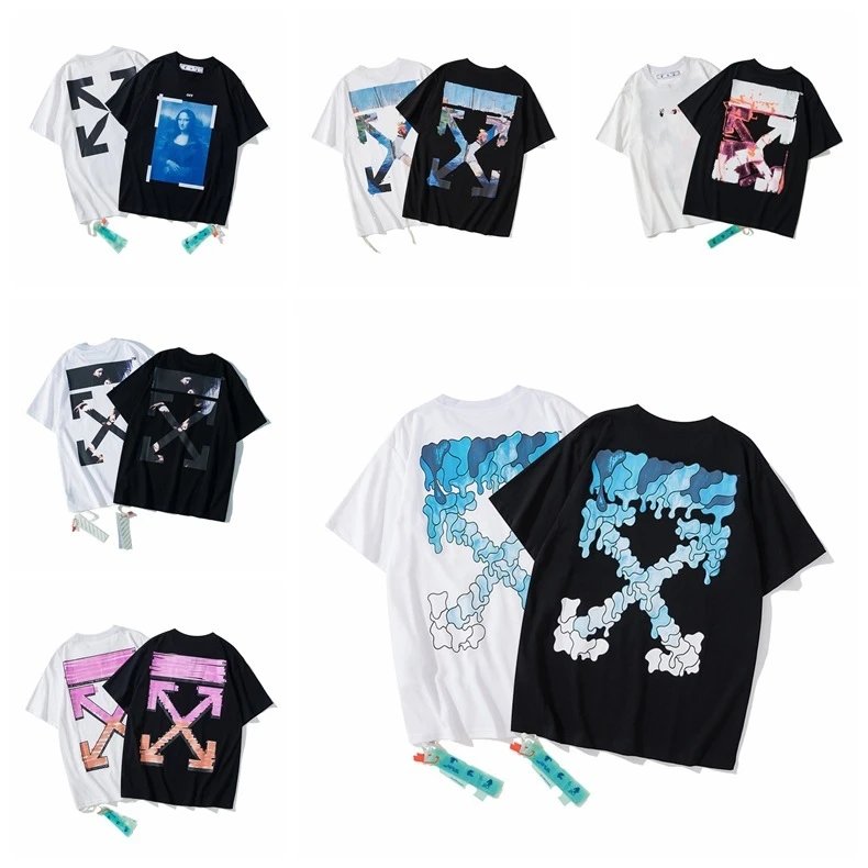 Off-White T-Shirts Short-sleeve graphic arrow-print T-shirt image 2