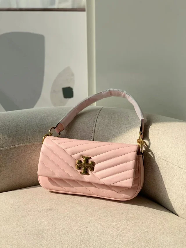Tory Burch Shoulder Bags Kira Quilted Baguette product detail image 28