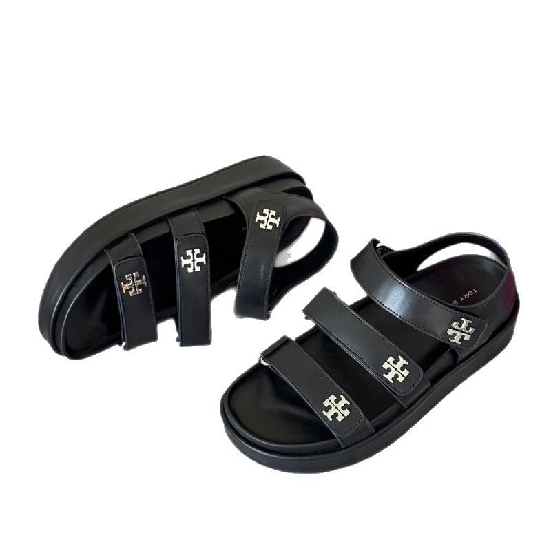 Tory Burch Sandals Kira platform with logo-embellished adjustable straps image 5