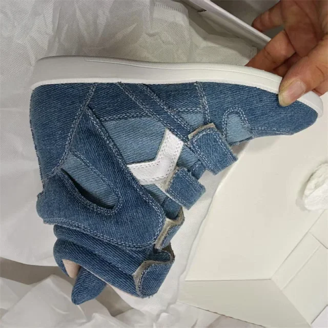 Isabel Marant Sneakers Bekett Hidden-Wedge High-Top Strap product detail image 39