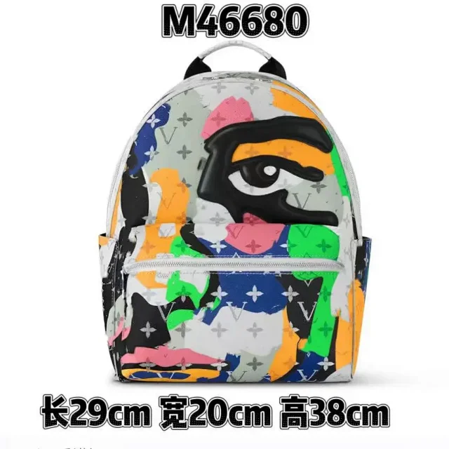 Louis Vuitton Backpacks Monogram-print backpack product detail image 3