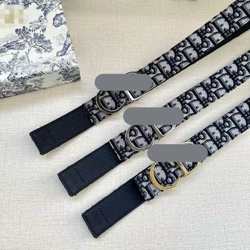 Unbranded Belts Monogram-pattern buckle belt image 3