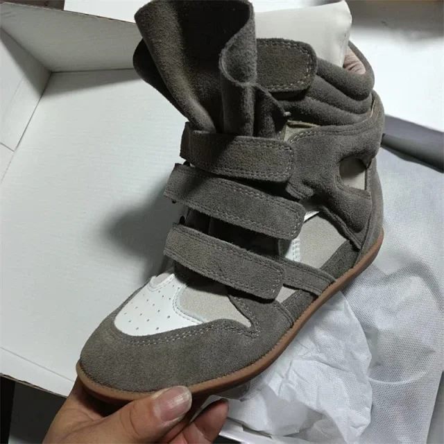 Isabel Marant Sneakers Bekett Hidden-Wedge High-Top Strap product detail image 37