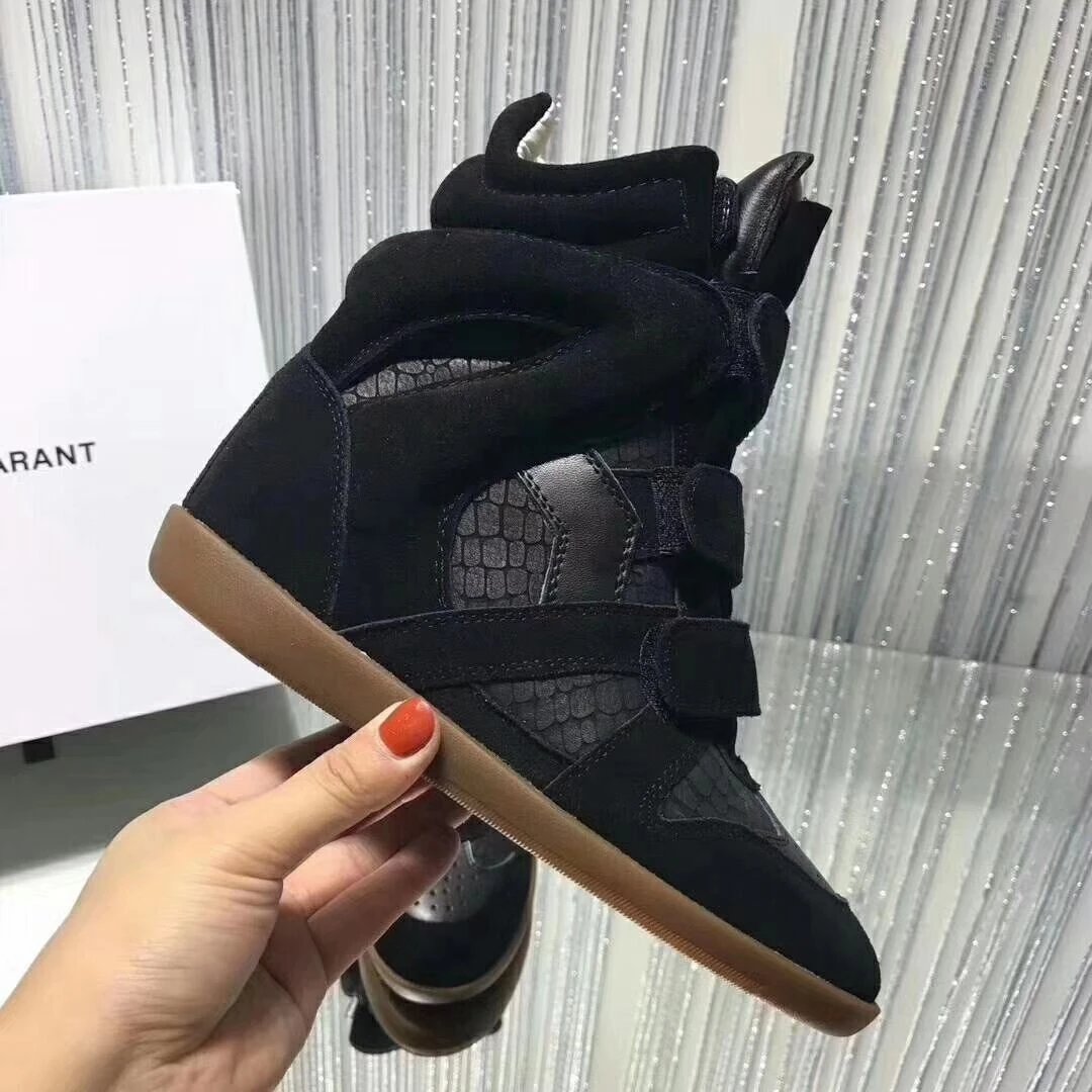 Isabel Marant Sneakers Bekett Hidden-Wedge High-Top Strap image 4