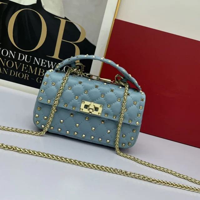Unbranded Crossbody Bags Quilted Studded Chain Bag product detail image 6