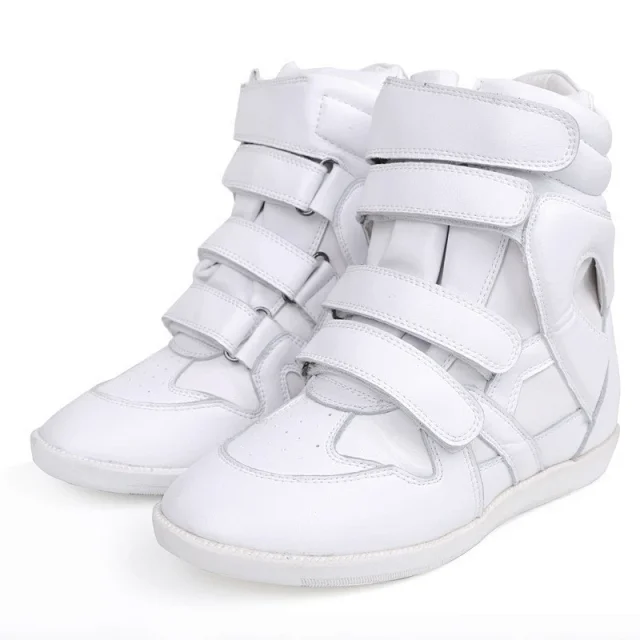 Isabel Marant Sneakers Bekett Hidden-Wedge High-Top Strap product detail image 24