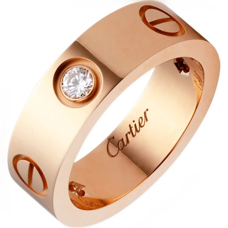 Cartier Jewelry Love screw-motif ring image 4