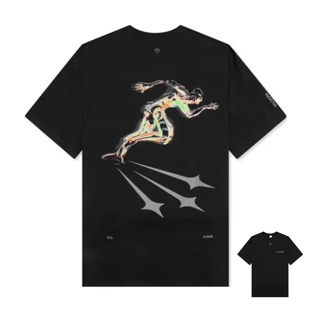 NOCTA T-Shirts Logo Graphic Crewneck T-Shirt — Style 080 – Black