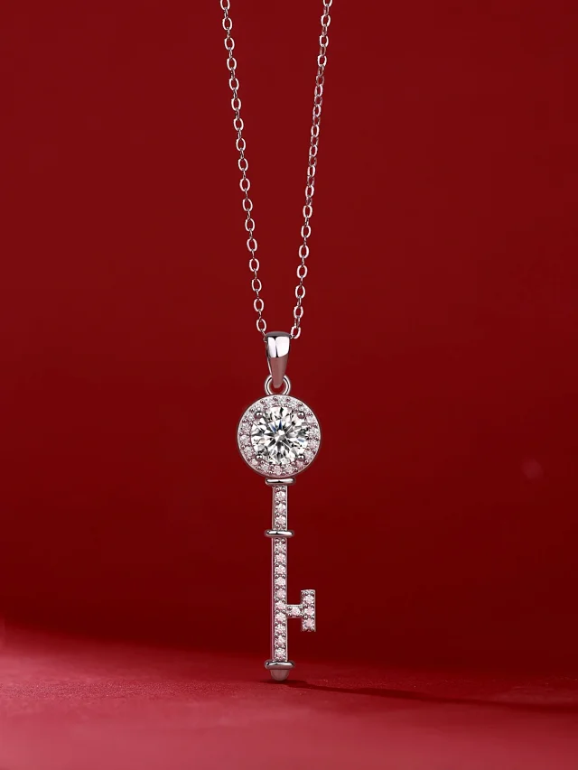 Unbranded Jewelry Moissanite Pendant Necklace product detail image 23