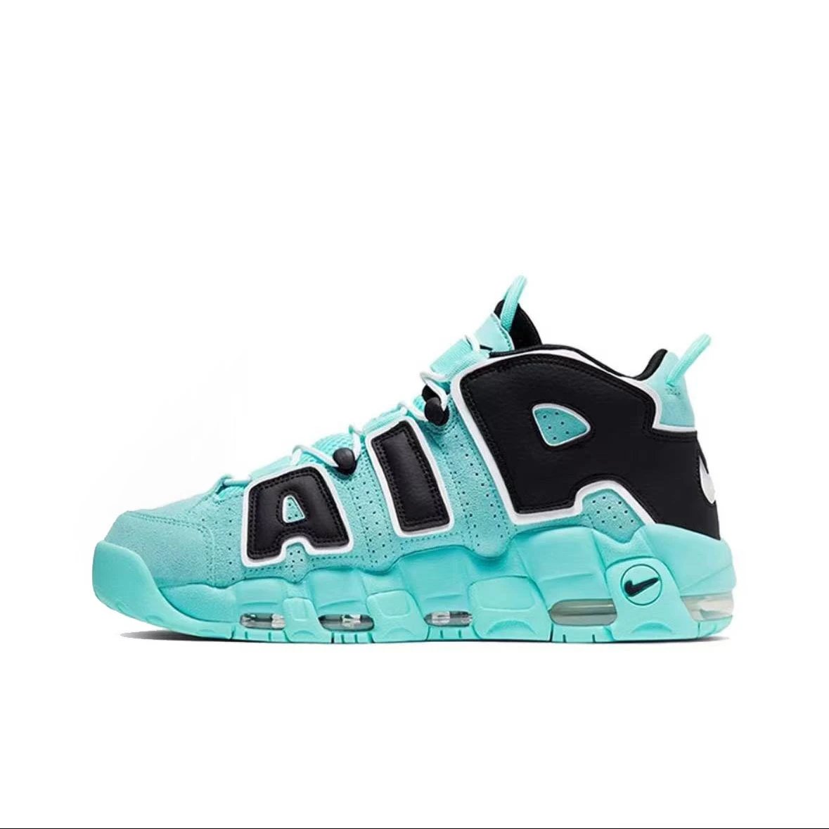 Nike Sneakers Air More Uptempo — Tiffany green