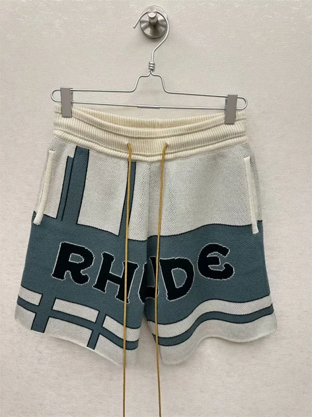 Rhude Shorts Logo-Print Drawstring product detail image 18