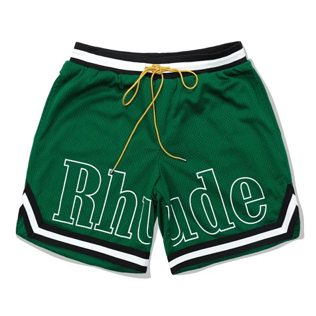 Rhude Shorts Logo-Print Drawstring product detail image 26