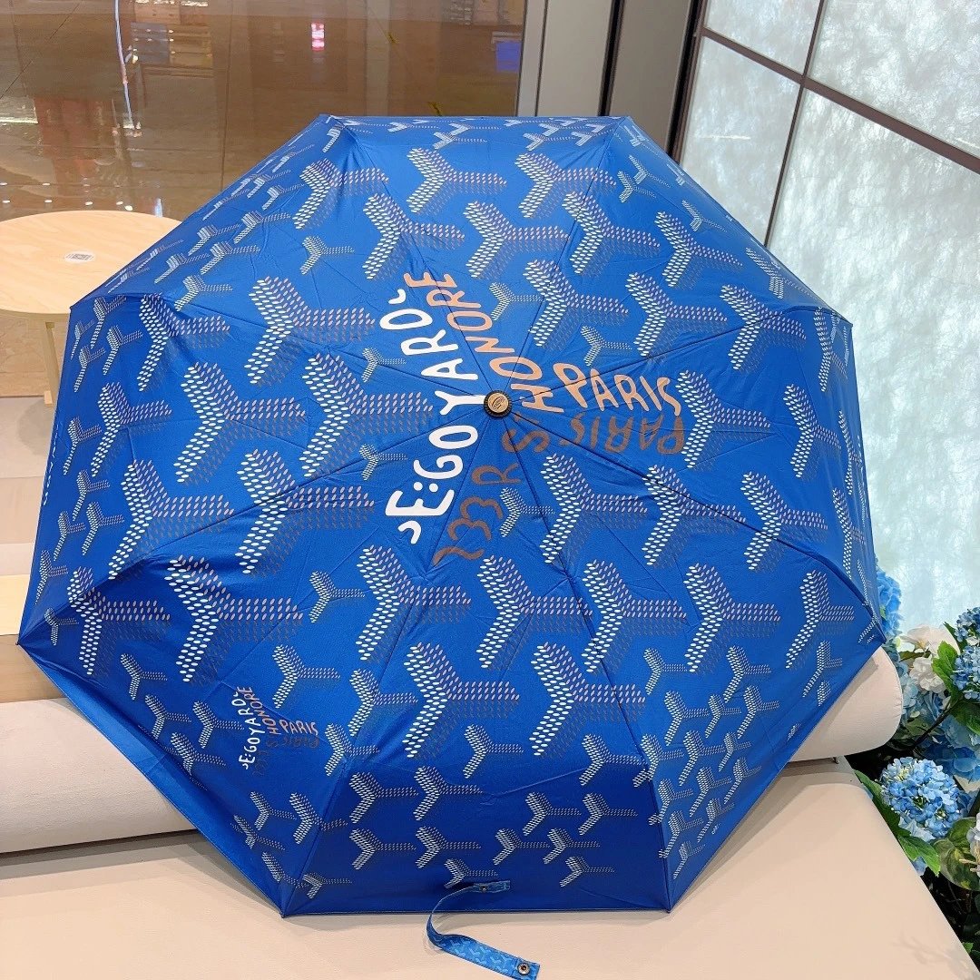Goyard Uncategorized Folding Umbrella with Goyardine Pattern image 4