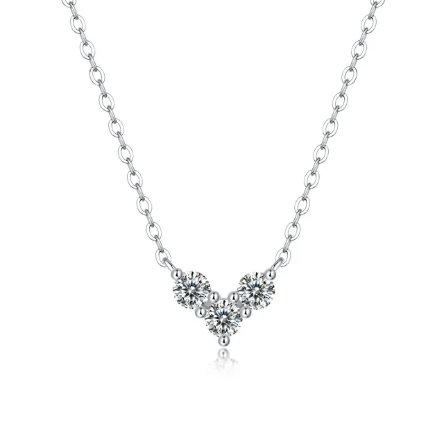 Unbranded Jewelry Moissanite Pendant Necklace product detail image 8