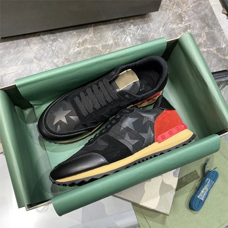 Unbranded Sneakers Low-Top Camouflage Studded — 14