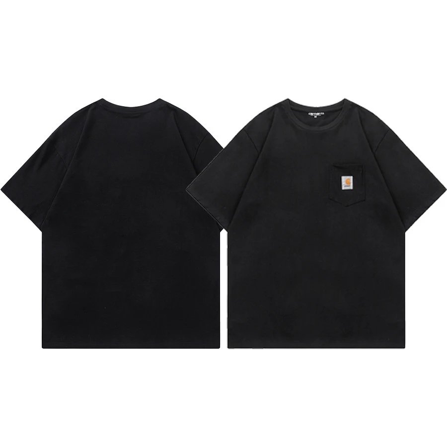 Carhartt T-Shirts Short-Sleeve Pocket T-Shirt with Logo Patch image 2